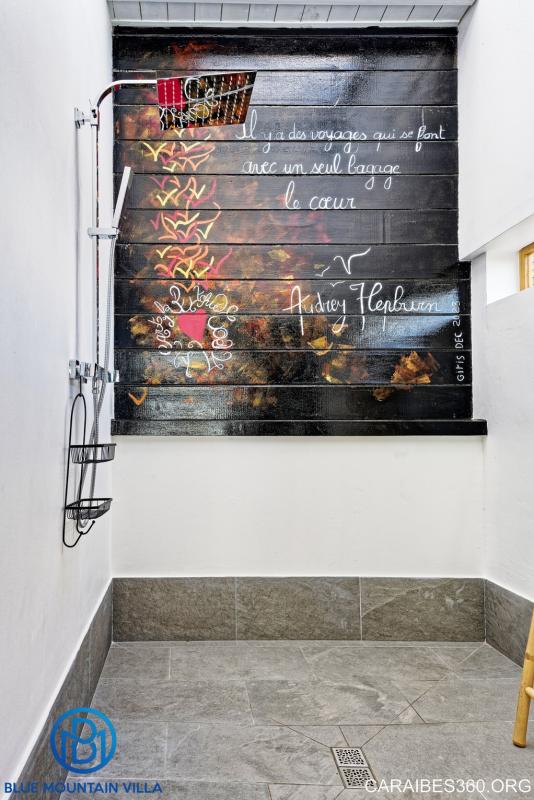 Location villa Martinique Le Carbet - Salle douche chambre 1